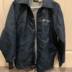 Vintage Standard Steel Workers Jacket From Pennsylvania in Navy, Size Small